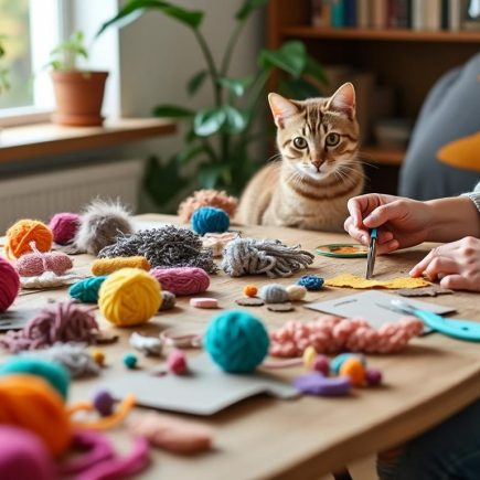 découvrez des idées créatives et faciles pour fabriquer des jouets maison pour votre chat. apprenez à utiliser des matériaux simples pour stimuler l'activité de votre félin et renforcer votre complicité tout en vous amusant.