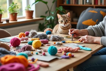 découvrez des idées créatives et faciles pour fabriquer des jouets maison pour votre chat. apprenez à utiliser des matériaux simples pour stimuler l'activité de votre félin et renforcer votre complicité tout en vous amusant.