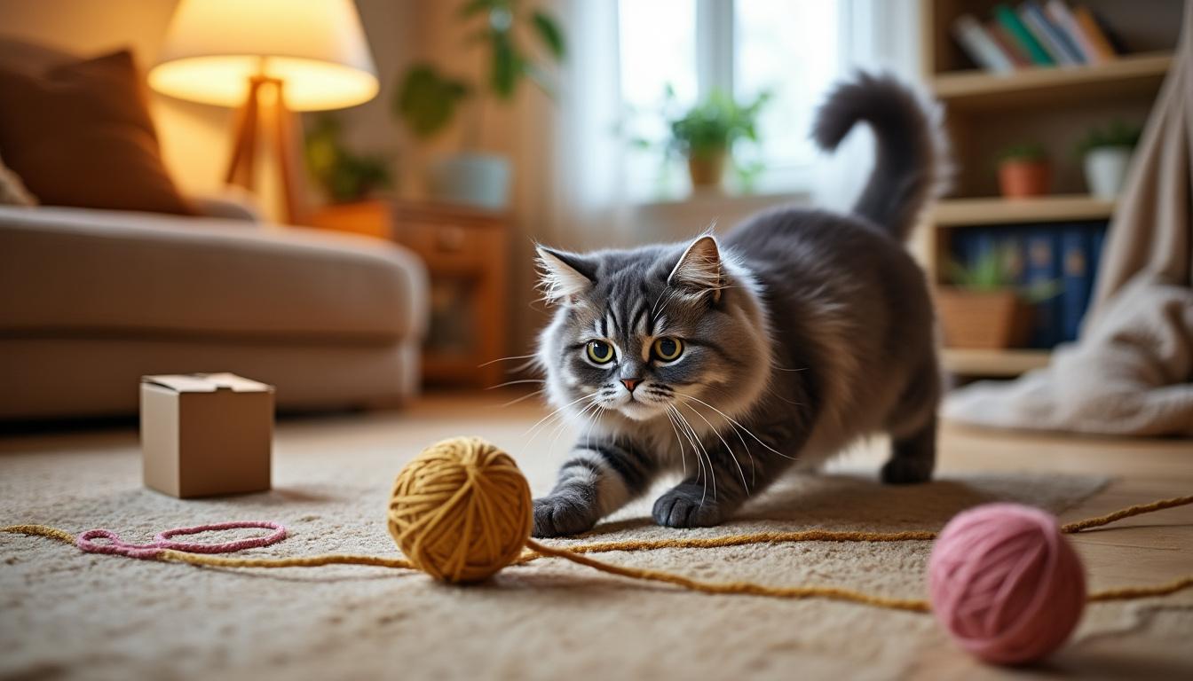 découvrez des astuces simples et créatives pour fabriquer des jouets maison pour votre chat. offrez à votre compagnon félin des heures de plaisir avec des matériaux recyclés et des idées faciles à réaliser.