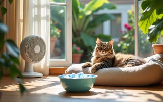 découvrez des astuces pratiques pour maintenir votre chat au frais et en sécurité pendant les vagues de chaleur. apprenez comment créer un environnement frais, surveiller son hydratation et protéger votre compagnon félin des risques liés à la chaleur estivale.