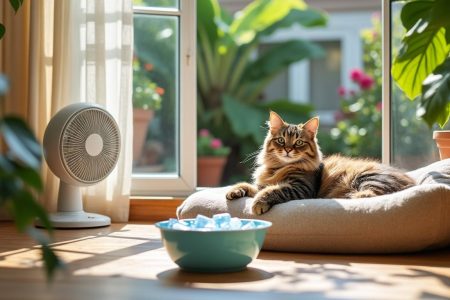 découvrez des astuces pratiques pour maintenir votre chat au frais et en sécurité pendant les vagues de chaleur. apprenez comment créer un environnement frais, surveiller son hydratation et protéger votre compagnon félin des risques liés à la chaleur estivale.