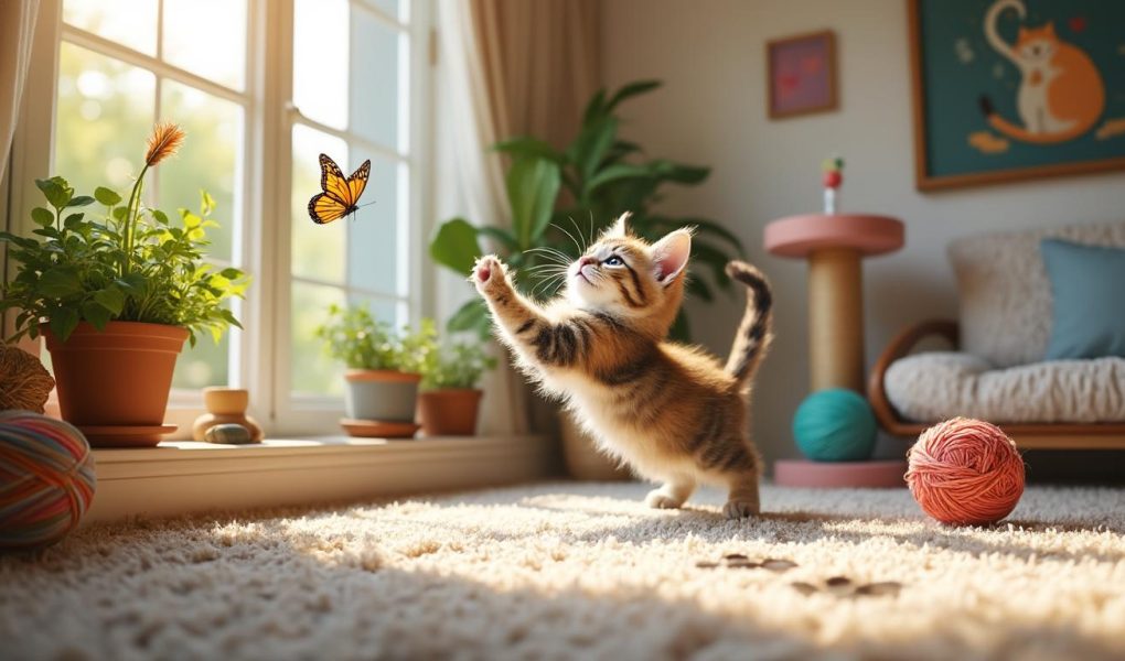 découvrez des astuces pratiques pour occuper votre chaton durant la journée ! apprenez à choisir des jeux stimulants, des distractions interactives et des méthodes pour assurer le bien-être de votre petit compagnon, même lorsque vous êtes absent.