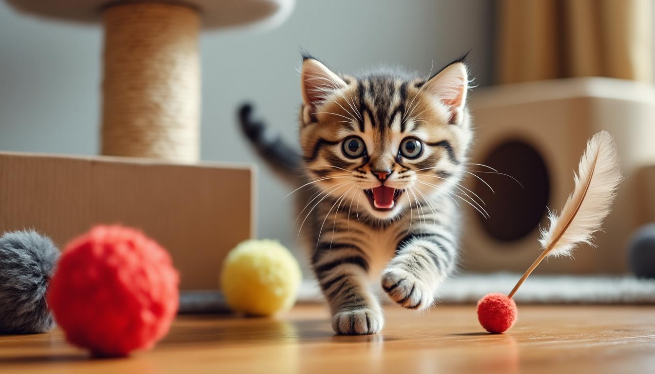 découvrez des astuces pratiques pour occuper votre chaton pendant la journée. apprenez à stimuler son esprit et à l'amuser seul, tout en évitant l'ennui, grùce à des jeux interactifs, des jouets adaptés et des activités enrichissantes.