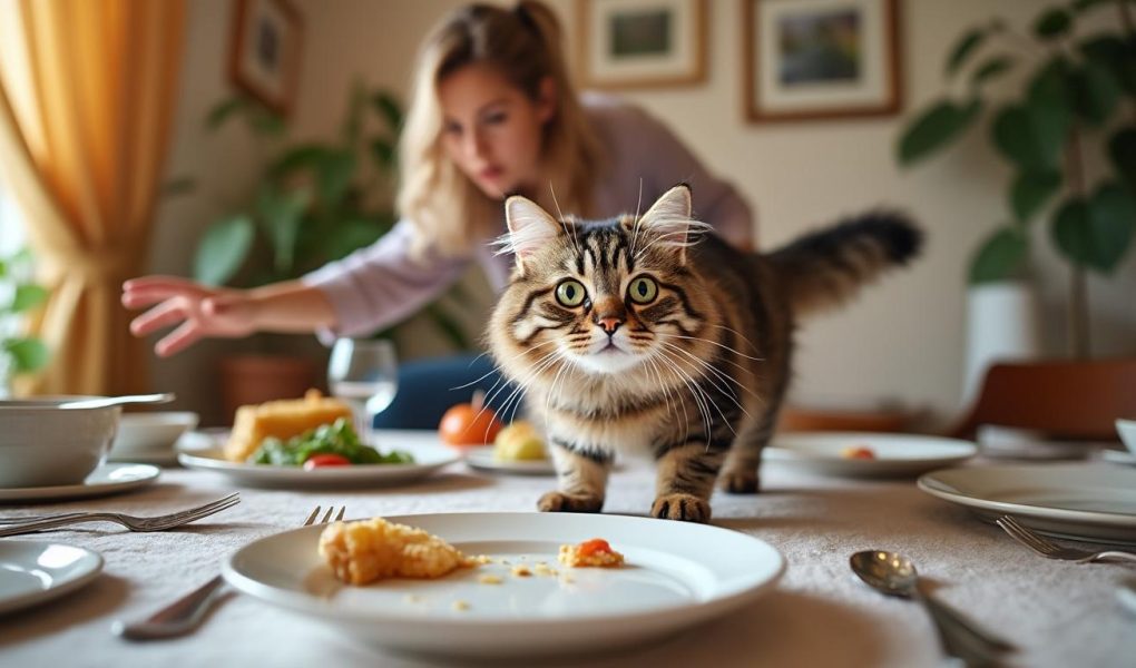 découvrez les raisons pour lesquelles votre chat grimpe sur la table et apprenez des méthodes efficaces pour l'en dissuader. offrez à votre félin un environnement adapté tout en préservant l'ordre dans votre maison.