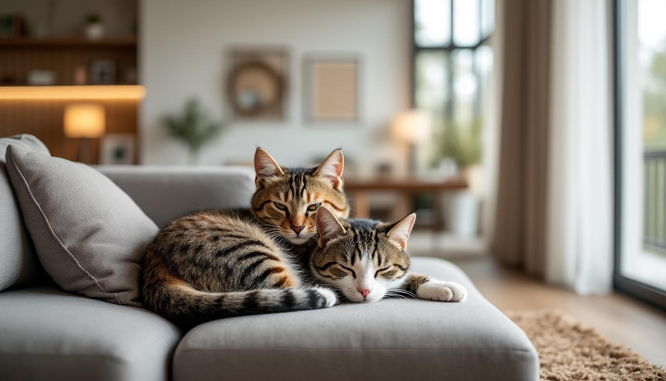 découvrez nos conseils pratiques pour réussir la cohabitation féline. apprenez à adopter un nouveau chat, à présenter les félins entre eux et à vivre en harmonie sous un même toit. offrez à vos animaux un cadre serein et épanouissant.