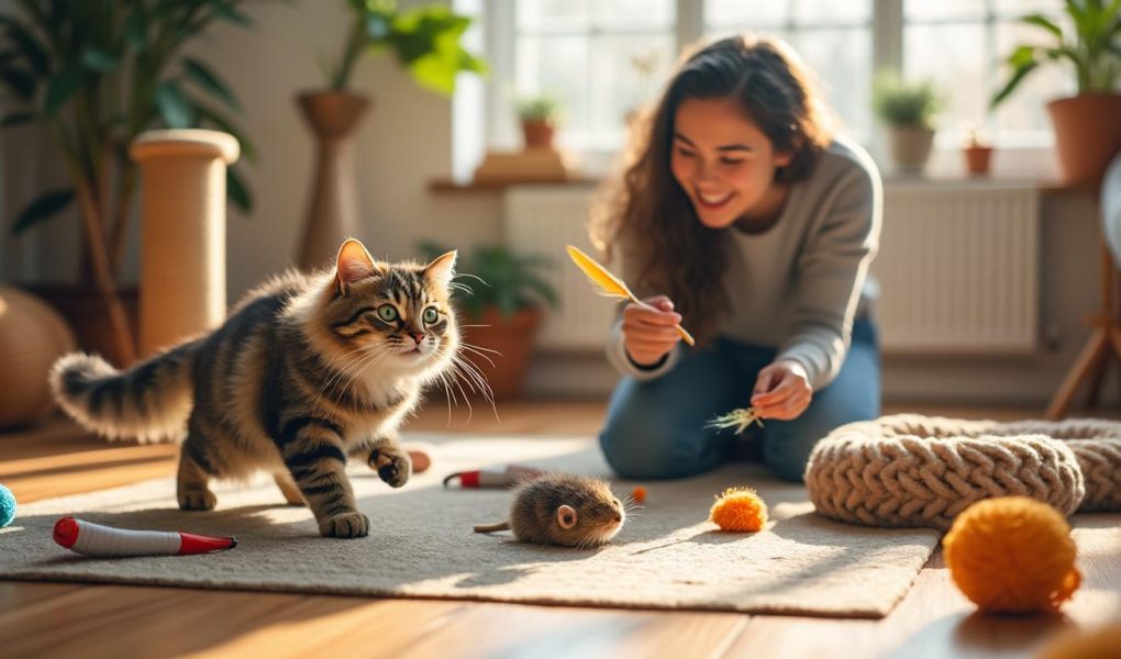 découvrez comment le jeu influence le comportement de votre chat et apprenez à optimiser ses moments de divertissement. des conseils pratiques pour épanouir votre compagnon félin tout en renforçant votre lien.