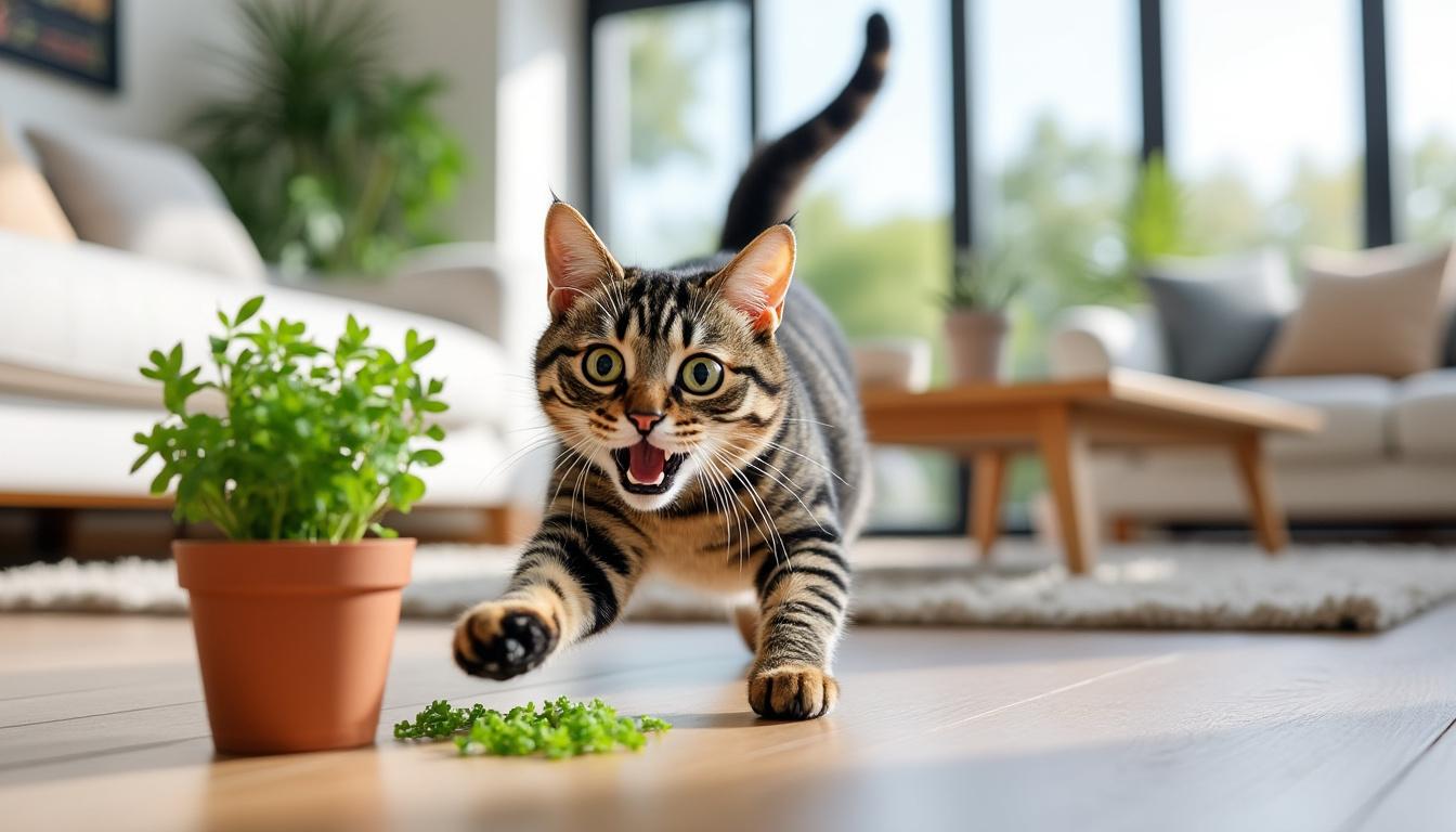 dĂ©couvrez les raisons captivantes qui poussent les chats Ă adorer l'herbe Ă chat. plongez dans le monde mystĂ©rieux de ces fĂ©lins et explorez les effets Ă©tonnants de cette plante sur leur comportement et leur bien-ĂȘtre.