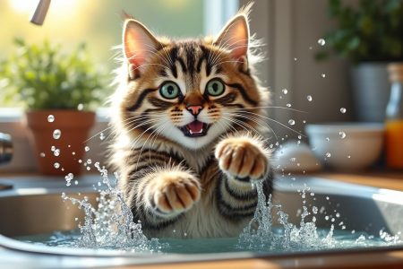 découvrez si c'est courant que les chats aiment l'eau et explorez les raisons derrière ce comportement fascinant. apprenez des conseils pour intégrer l'eau dans la vie de votre chat tout en garantissant son bien-être.