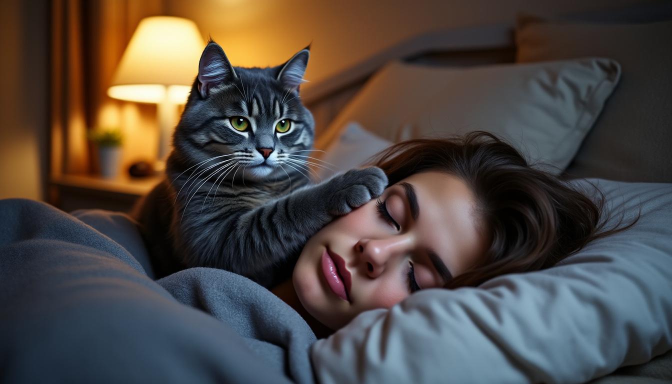 découvrez les causes courantes qui poussent votre chat à vous réveiller la nuit et explorez des solutions pratiques pour retrouver des nuits paisibles. apprenez à comprendre le comportement nocturne de votre félin et à améliorer la qualité de votre sommeil.