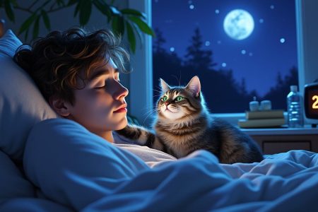 découvrez pourquoi votre chat vous réveille la nuit et explorez des solutions efficaces pour améliorer votre sommeil. comprenez les comportements nocturnes de votre félin et apprenez à y remédier pour des nuits paisibles.
