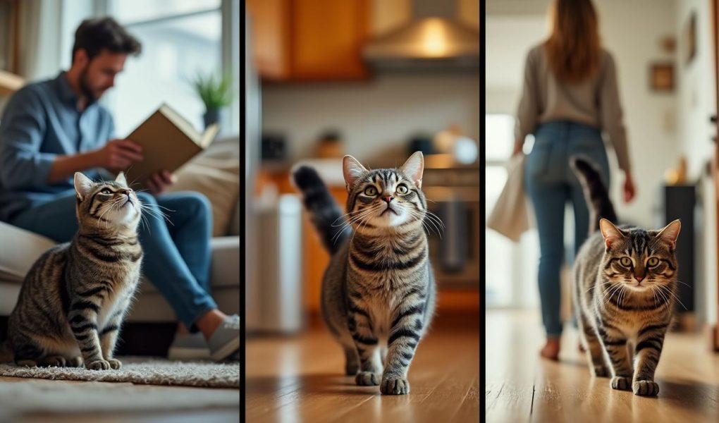 découvrez pourquoi votre chat vous suit partout et si ce comportement est normal. explorez les raisons liées à l'attachement, la curiosité et le besoin de sécurité chez les félins. apprenez à mieux comprendre votre compagnon à quatre pattes !