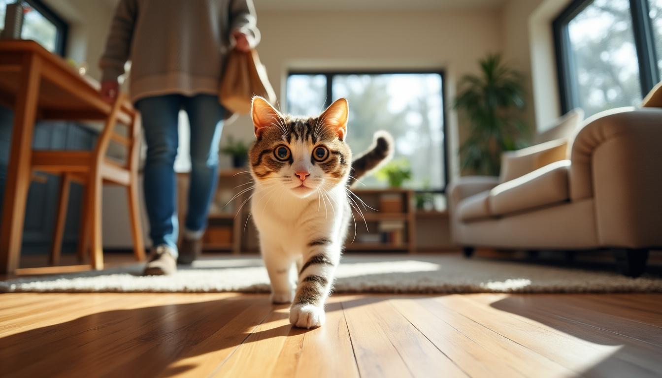 découvrez pourquoi votre chat vous suit partout et si ce comportement est normal. explorez les raisons derriÚre cette affection et les signaux qui montrent que votre félin se soucie de vous.