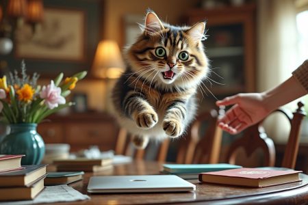 découvrez des astuces efficaces pour empêcher votre chat de sauter sur la table. apprenez à corriger ce comportement indésirable tout en renforçant votre complicité avec votre félin.