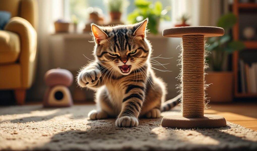 découvrez les raisons pour lesquelles votre chat griffe vos meubles et apprenez des astuces efficaces pour prévenir ce comportement dérangeant. protégez votre mobilier tout en respectant les besoins naturels de votre compagnon félin.