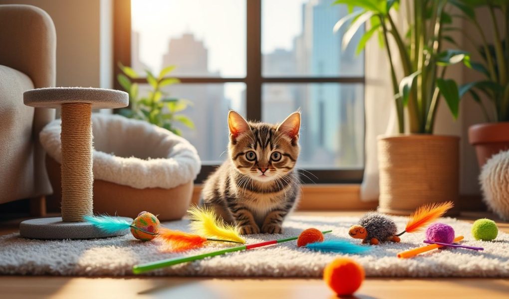 découvrez notre guide complet sur les meilleurs jouets pour chats d'appartement. offrez à votre félin des heures de divertissement et d'exercice avec des jeux adaptés à son environnement intérieur, favorisant son bien-être et sa santé.