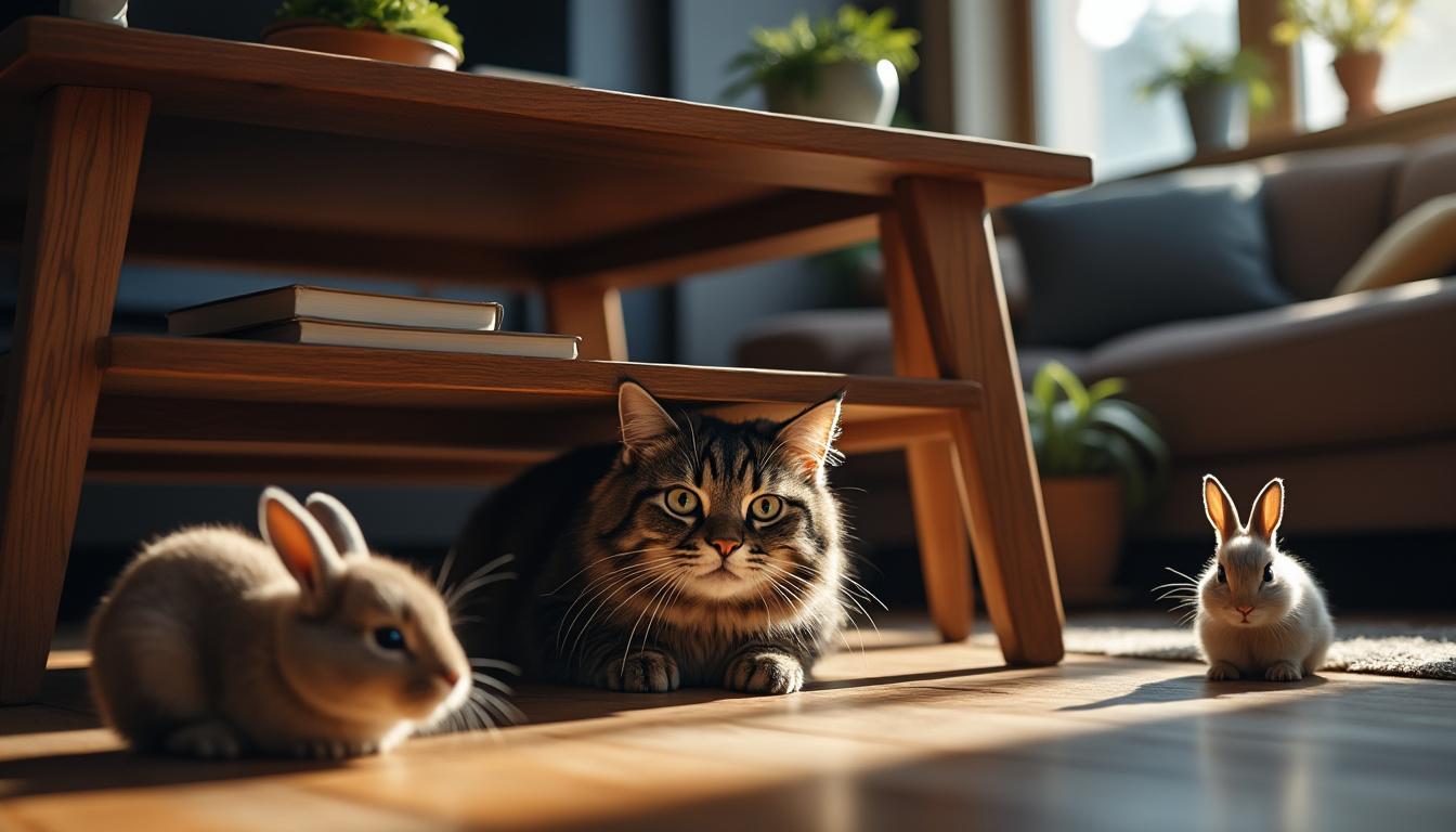 dĂ©couvrez des conseils pratiques pour aider votre chat Ă surmonter sa peur des autres animaux. apprenez des techniques adaptĂ©es pour apaiser son anxiĂ©tĂ© et favoriser son bien-ĂȘtre.