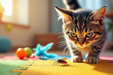 découvrez les raisons fascinantes qui poussent votre chat à chasser des insectes ou des jouets. de son instinct naturel à son besoin de jouer, plongez dans le monde captivant du comportement félin.
