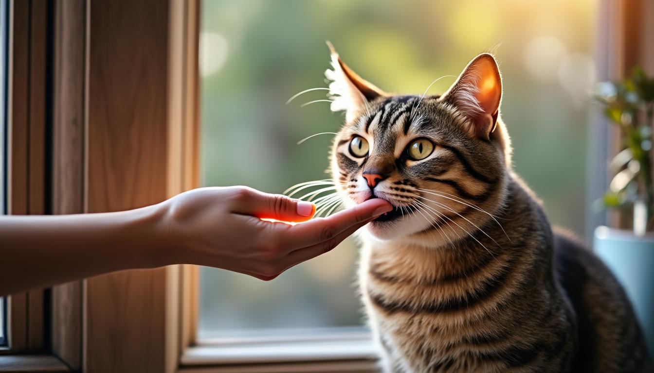 découvrez pourquoi votre chat vous lèche ! signification, raisons comportementales et conseils pour comprendre ce geste affectueux ou inhabituel chez les félins.