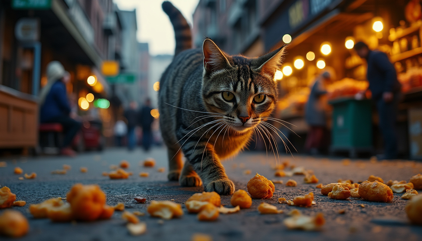 découvrez comment un chat persistant envahit le marché local et parvient toujours à revenir, peu importe combien de fois il est expulsé. une histoire amusante, pleine de rebondissements et de malice féline !