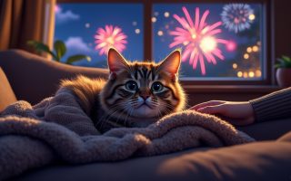 découvrez des astuces efficaces pour calmer un chat effrayé par les feux d'artifice. conseils pratiques pour rassurer votre animal de compagnie et réduire son stress durant les bruits forts.