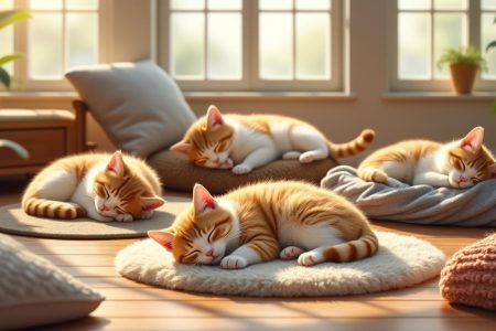 découvrez la signification des différentes positions de sommeil de votre chat et ce qu'elles révèlent sur son bien-être et ses émotions. guide complet pour mieux comprendre votre félin.