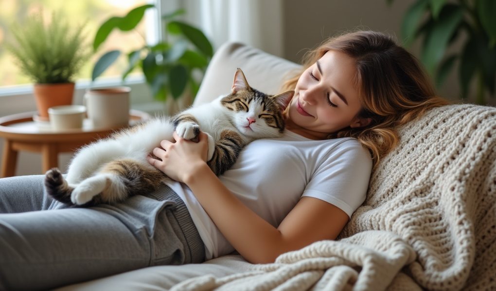 découvrez pourquoi les chats aiment dormir sur le dos ou sur votre poitrine, ce que cela révèle sur leur comportement et la relation qu’ils entretiennent avec leurs humains.