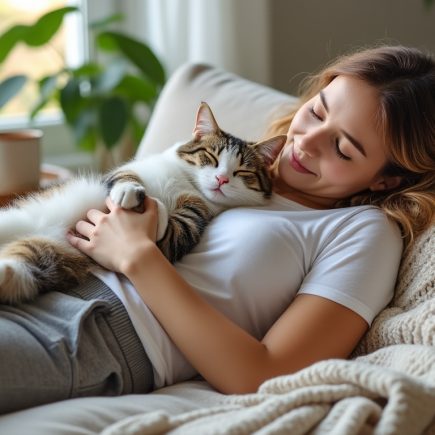 découvrez pourquoi les chats aiment dormir sur le dos ou sur votre poitrine, ce que cela révèle sur leur comportement et la relation qu’ils entretiennent avec leurs humains.