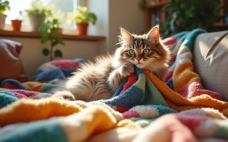 découvrez pourquoi les chats aiment pétrir et mordre les couvertures. comprenez la signification de ce comportement félin courant et apprenez comment réagir lorsqu’il se produit à la maison.