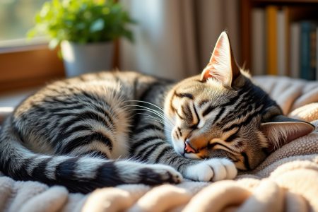 découvrez pourquoi votre chat cache sa tête en dormant. ce comportement félin courant révèle son besoin de sécurité, de confort et son instinct naturel. comprenez les raisons et astuces pour rassurer votre compagnon à quatre pattes.