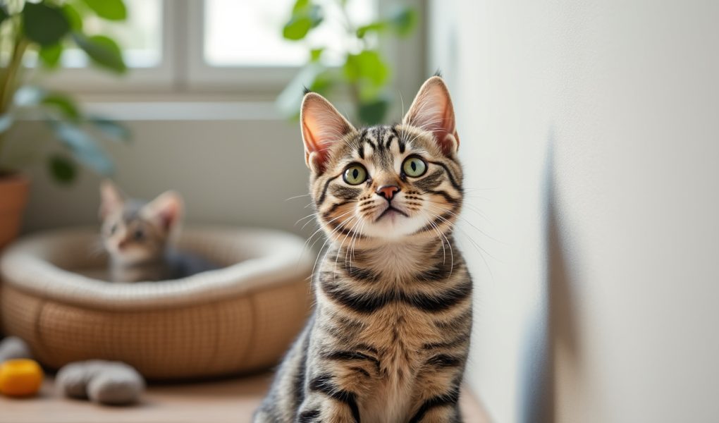 découvrez pourquoi votre chat fixe le mur ! analysez les causes possibles de ce comportement mystérieux, des instincts naturels aux raisons médicales, et obtenez des conseils pour mieux comprendre votre félin.