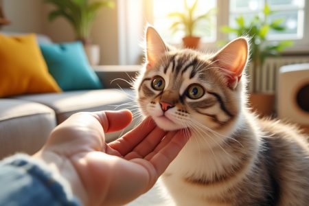 découvrez pourquoi votre chat vous donne des coups de tête et ce que cela signifie vraiment. comprenez ce geste affectueux et les raisons comportementales derrière ce comportement félin.
