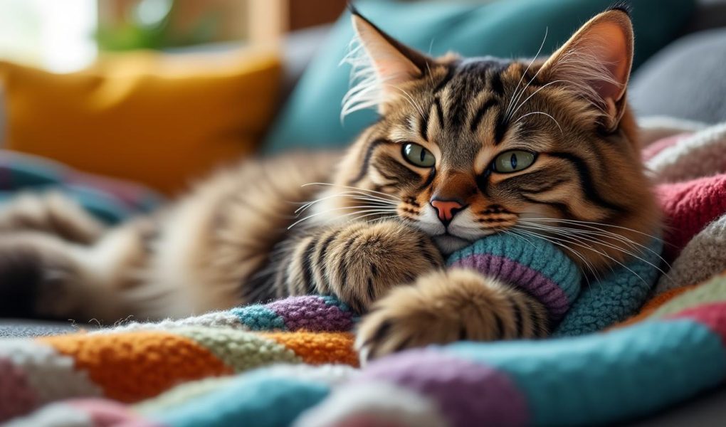 découvrez pourquoi votre chat pétrit et mord sa couverture : comportements instinctifs, raisons de ce geste et conseils pour comprendre et rassurer votre félin.