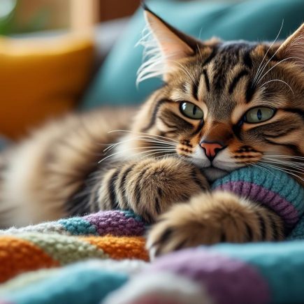 découvrez pourquoi votre chat pétrit et mord sa couverture : comportements instinctifs, raisons de ce geste et conseils pour comprendre et rassurer votre félin.