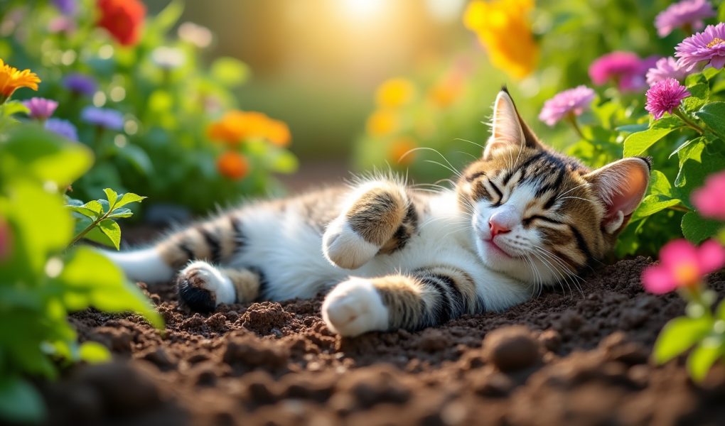 découvrez pourquoi votre chat aime se rouler dans la terre, les raisons de ce comportement naturel et comment y réagir pour le bien-être de votre animal.