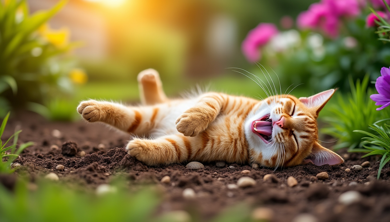 découvrez pourquoi votre chat aime se rouler dans la terre : explications sur ses comportements naturels, ses besoins instinctifs et des conseils pour mieux comprendre et prendre soin de votre félin.
