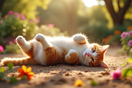 découvrez pourquoi votre chat adore se rouler dans la poussière ! comportement naturel, bienfaits pour sa santé, explications et conseils pratiques pour mieux comprendre cette habitude féline.